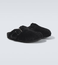 Birkenstock 1774 Boston 1774 shearling-lined suede mules