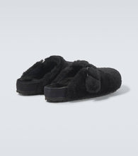Birkenstock 1774 Boston 1774 shearling-lined suede mules