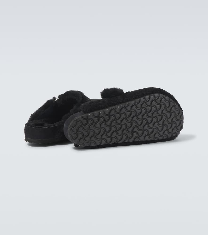 Birkenstock 1774 Boston 1774 shearling-lined suede mules