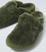 Birkenstock 1774 Boston 1774 shearling-lined suede mules