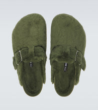 Birkenstock 1774 Boston 1774 shearling-lined suede mules