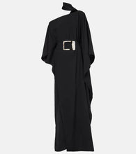 Taller Marmo Taylor one-shoulder cr√É¬™pe cady kaftan