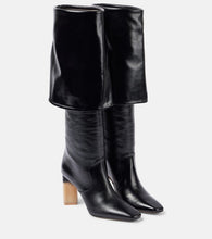 Chloe Georgia 90 leather knee-high boots
