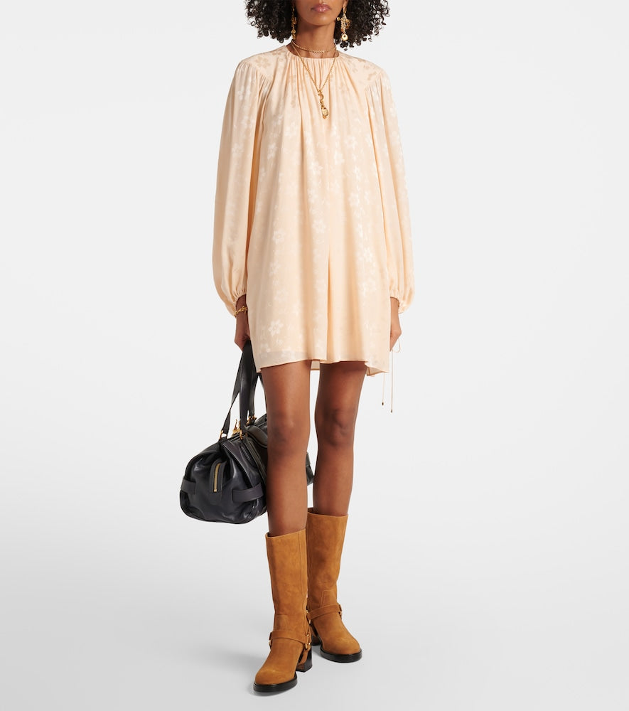 Chloe Dakota suede biker boots