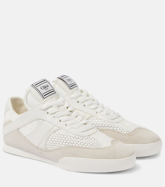 Chloe Chloe Kick leather low-top sneakers