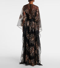 Taller Marmo Gran Soleil embellished tulle kaftan