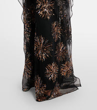 Taller Marmo Gran Soleil embellished tulle kaftan