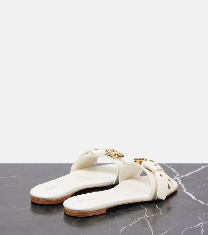 Chloe Mae leather slides