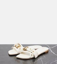 Chloe Mae leather slides