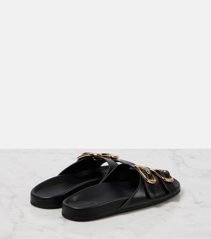 Chloe Polly leather sandals