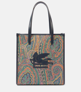 Etro Love Trotter Pegaso Medium jacquard shopper. Shop Etro Tote Bags for women now.