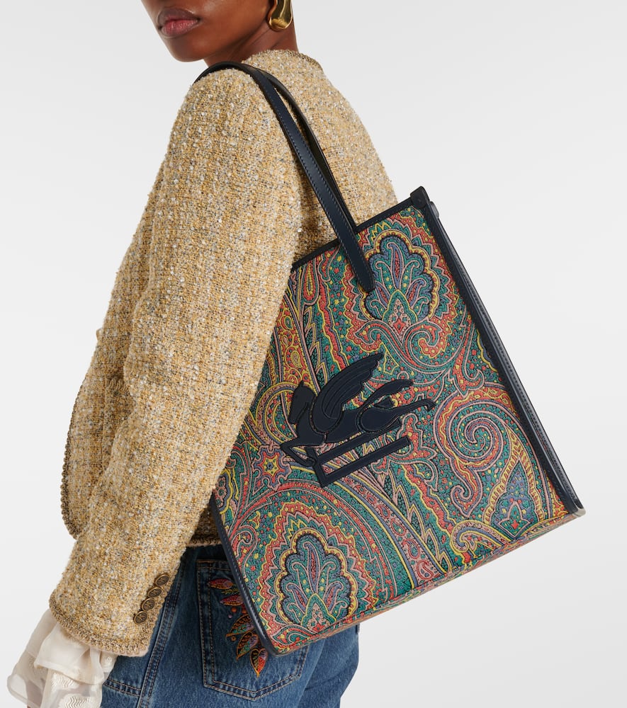 Etro Love Trotter Pegaso Medium jacquard shopper