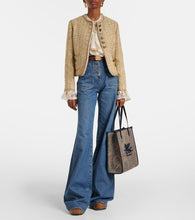 Etro Love Trotter Pegaso Medium jacquard shopper