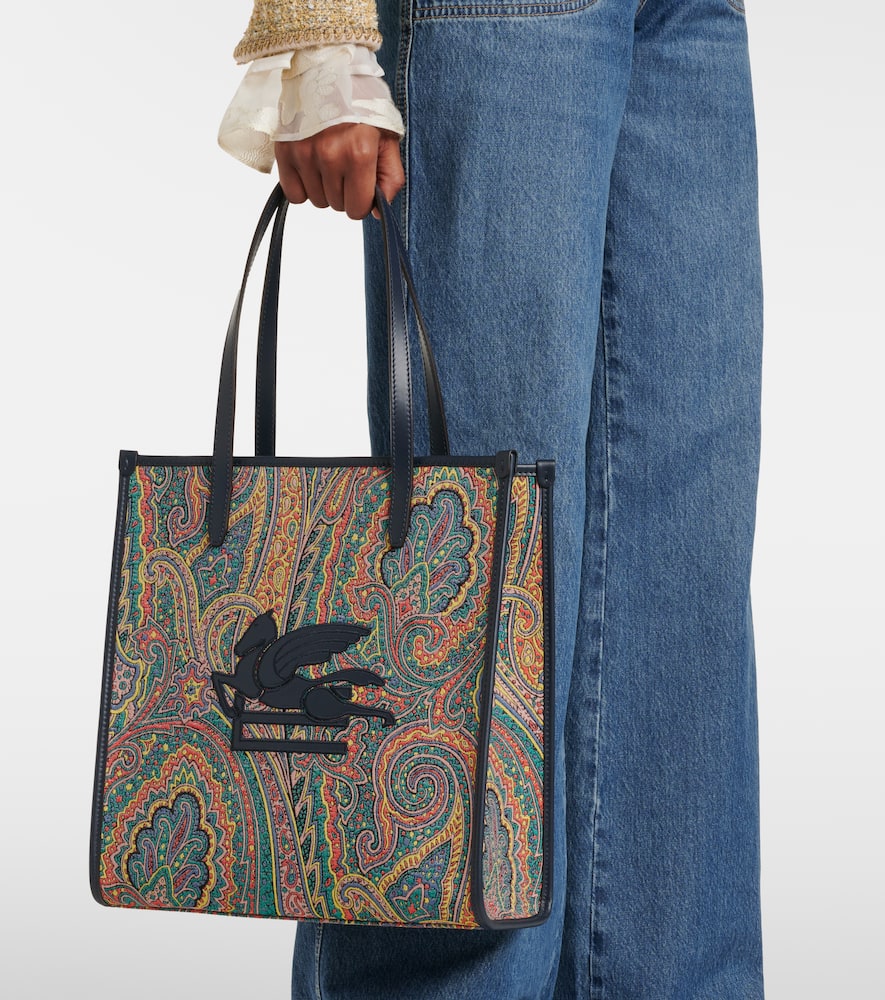 Etro Love Trotter Pegaso Medium jacquard shopper
