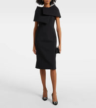 Oscar de la Renta Draped cocktail dress