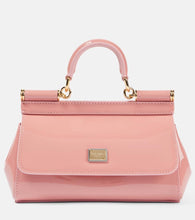 Dolce&Gabbana Sicily Small patent leather tote bag. Shop Dolce&Gabbana Top-Handle Bags for women now.