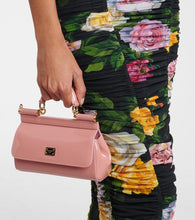 Dolce&Gabbana Sicily Small patent leather tote bag