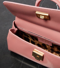 Dolce&Gabbana Sicily Small patent leather tote bag