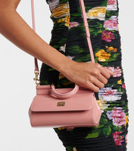 Dolce&Gabbana Sicily Small patent leather tote bag