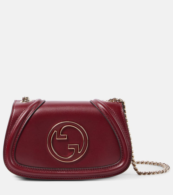 Gucci Blondie Mini leather shoulder bag. Shop Gucci Shoulder Bags for women now.