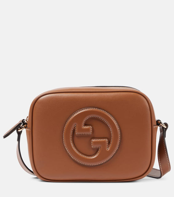 Gucci Gucci Blondie Mini leather shoulder bag. Shop Gucci Crossbody Bags for women now.