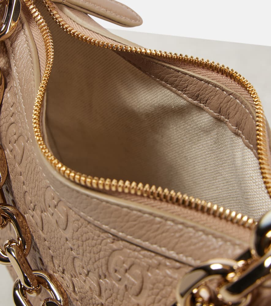 Gucci GG Emblem Small leather shoulder bag