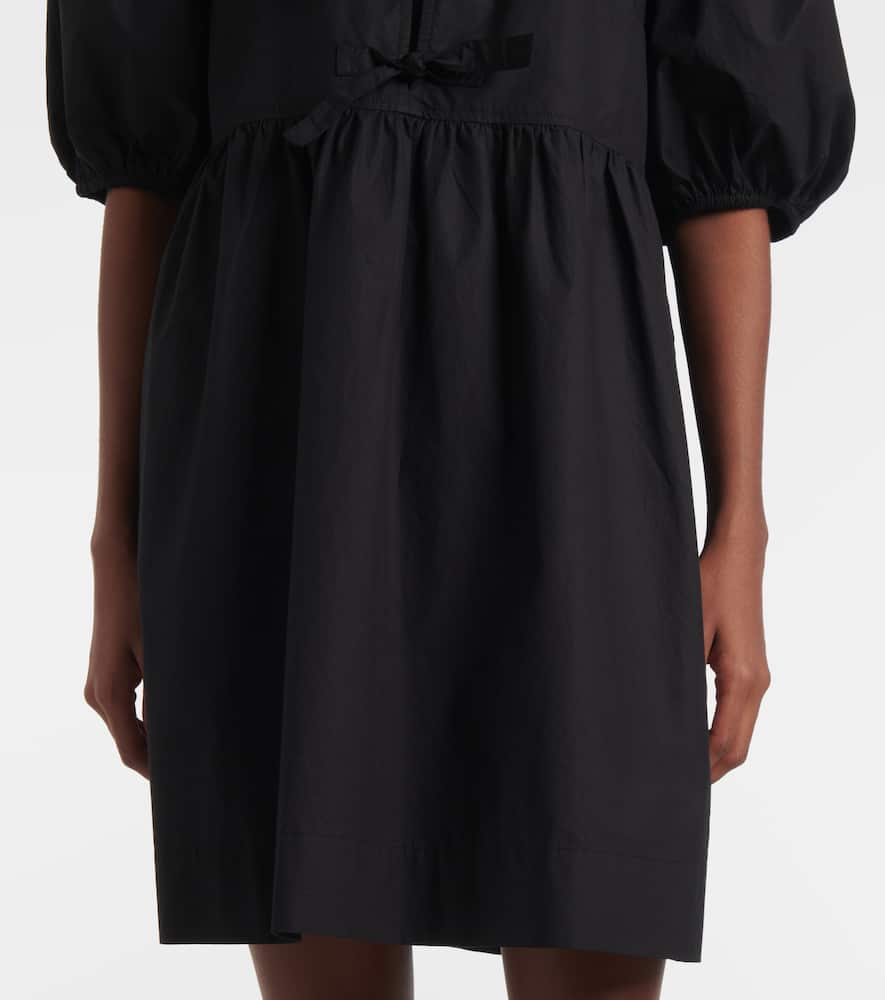 Ganni Cotton poplin minidress