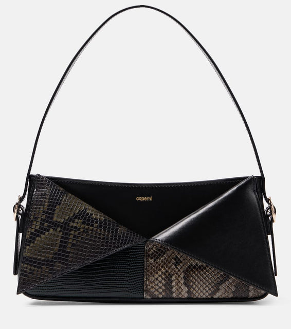 Coperni Belt snake-effect leather shoulder bag. Shop Coperni Shoulder Bags for women now.