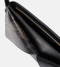 Coperni Belt snake-effect leather shoulder bag