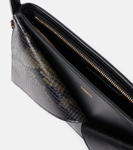 Coperni Belt snake-effect leather shoulder bag