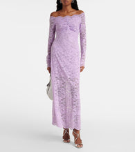 Rabanne Lavender lace gown