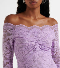 Rabanne Lavender lace gown