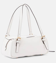 Versace Tag Bowling Medium leather shoulder bag