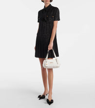 Versace Tag Bowling Medium leather shoulder bag