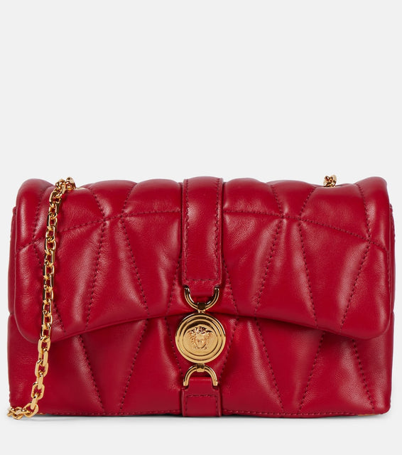 Versace Medusa 95 Small leather crossbody bag. Shop Versace Crossbody Bags for women now.