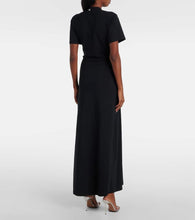 Rabanne Cutout jersey maxi dress