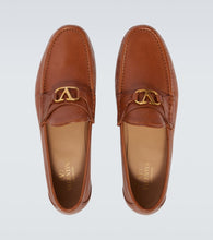 Valentino Garavani VLogo leather loafers