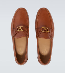 Valentino Garavani VLogo leather loafers
