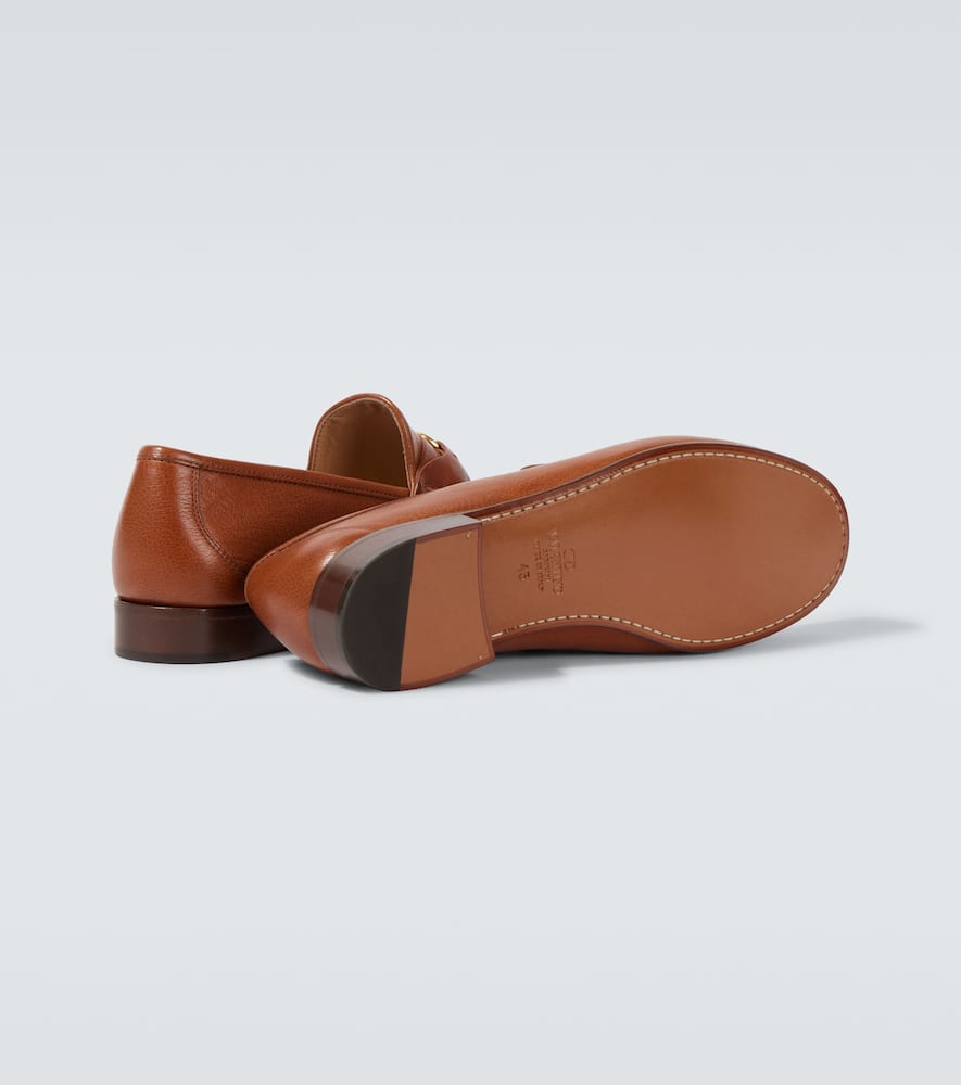 Valentino Garavani VLogo leather loafers