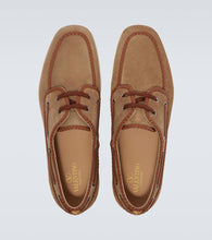 Valentino Garavani Palm Avenue leather boat shoes