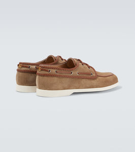 Valentino Garavani Palm Avenue leather boat shoes