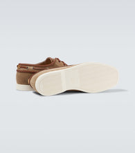Valentino Garavani Palm Avenue leather boat shoes