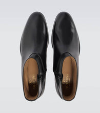 Valentino Garavani VLogo leather ankle boots