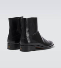 Valentino Garavani VLogo leather ankle boots
