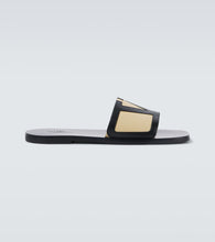 Valentino Garavani VLogo leather slides