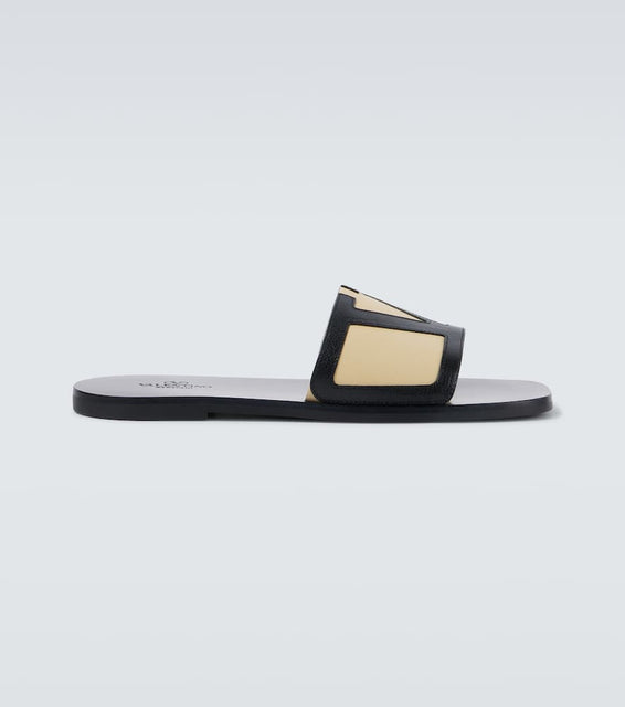 Valentino Garavani VLogo leather slides