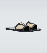Valentino Garavani VLogo leather slides
