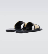 Valentino Garavani VLogo leather slides