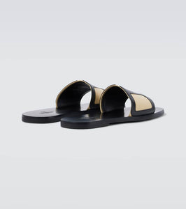 Valentino Garavani VLogo leather slides