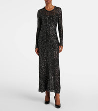 Alaia Sequined midi dress